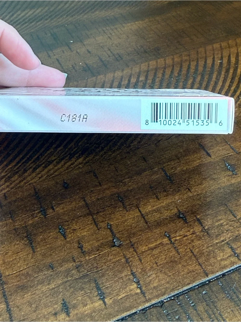 LAWLESS Pink and White Eyeshadow Palette Packaging